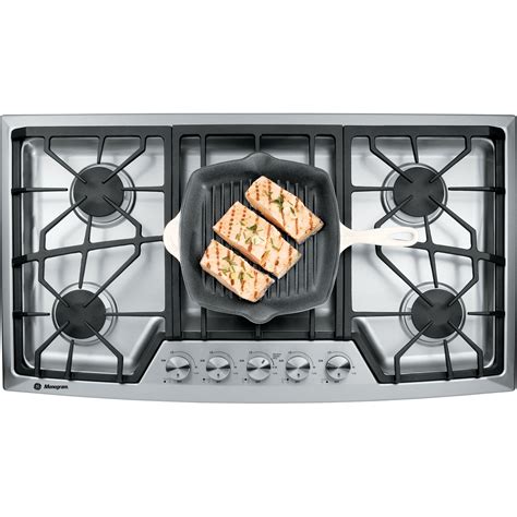 ge monogram stove top gas